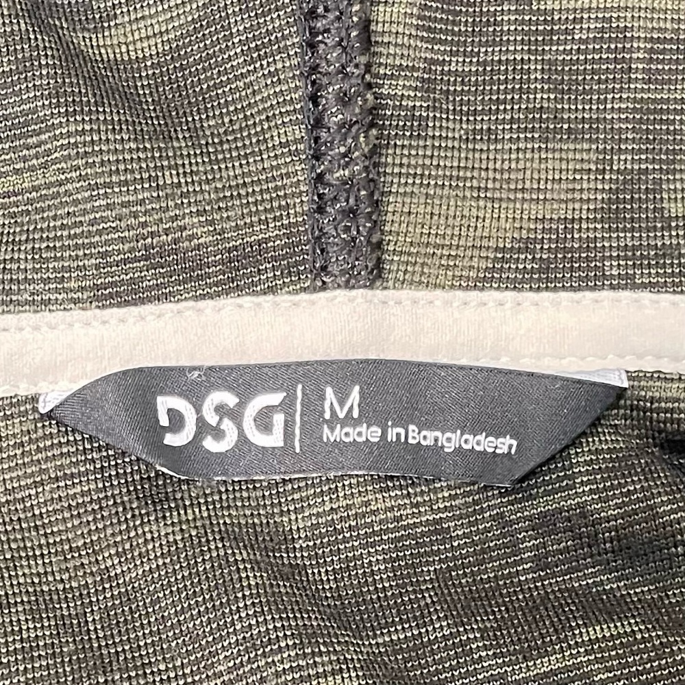 DSG Youth Polyester Fleece Full Zip Jacket Forest Night Green Camo SZ Medium NWT - Picture 6 of 9